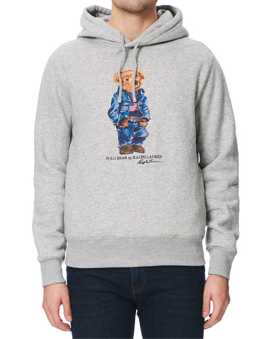 Herr | Tröjor | Polo Ralph Lauren | Bear Hoodie Andover Heather