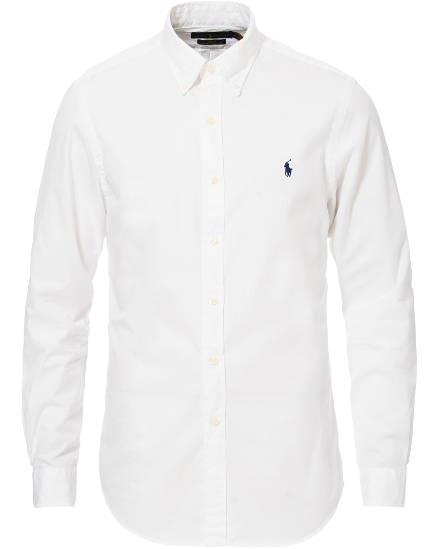 Herr | Skjortor | Polo Ralph Lauren | Slim Fit Featherweight Twill Shirt White