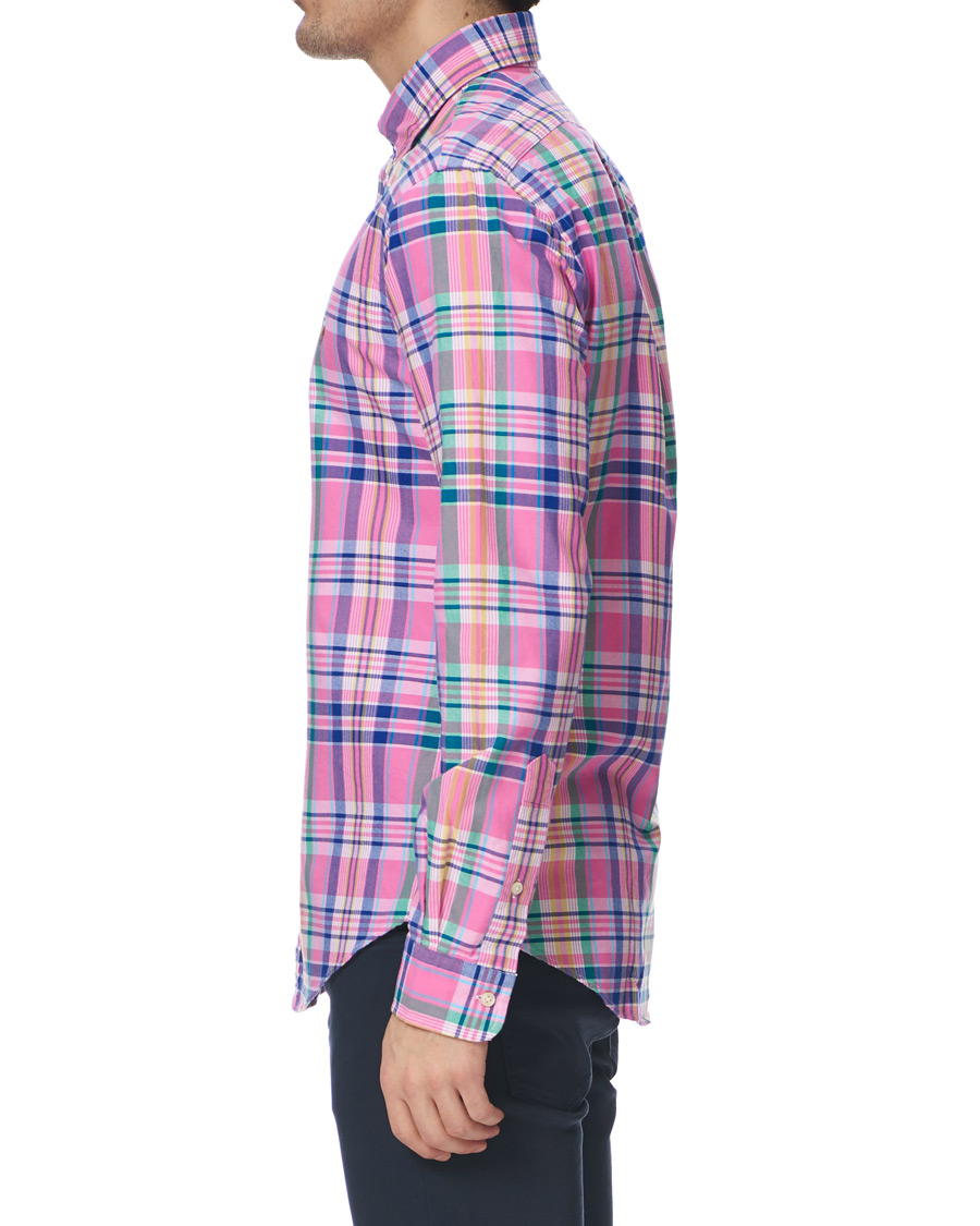 Herr | Skjortor | Polo Ralph Lauren | Slim Fit Oxford Check Shirt Resort Rose