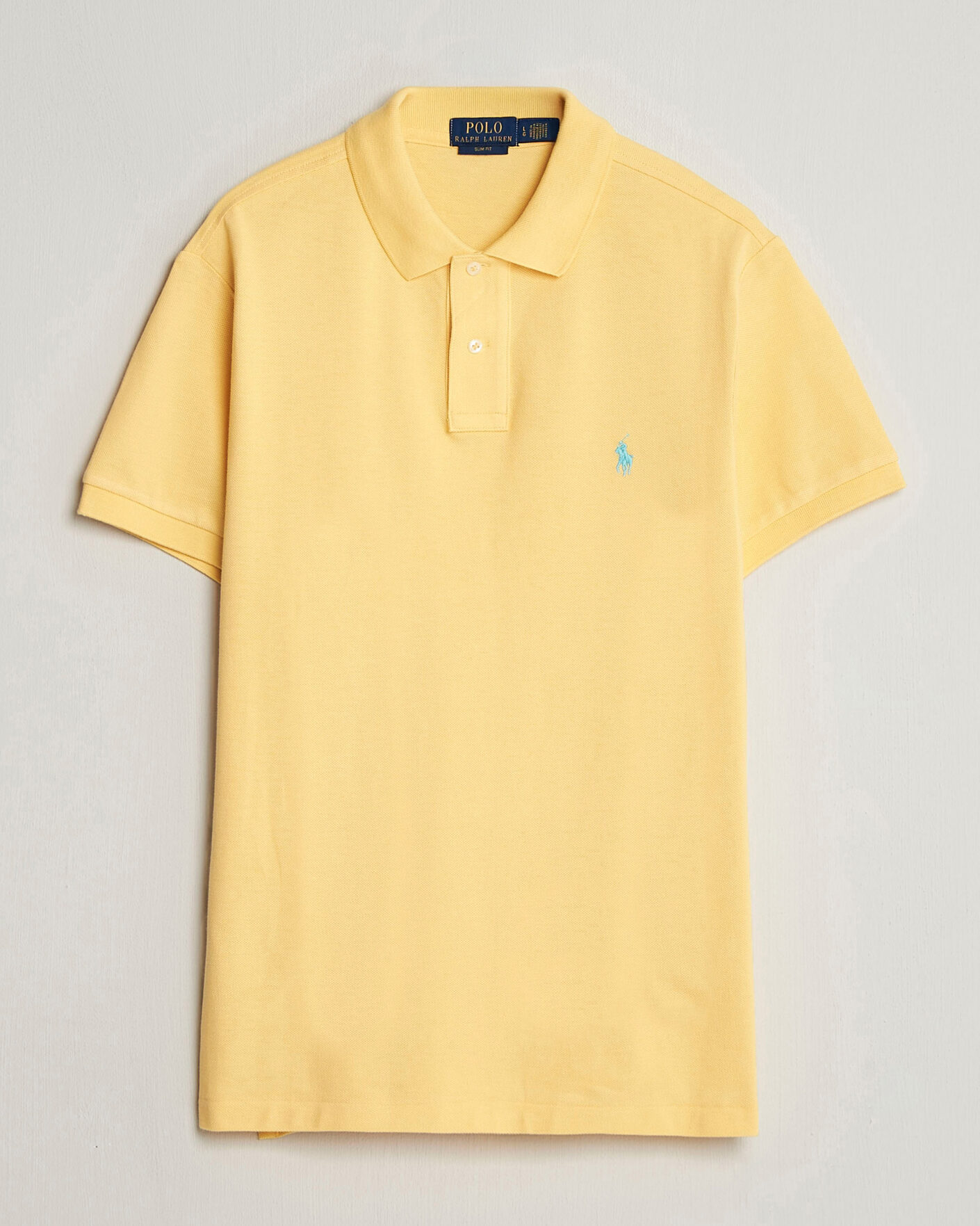 Herr | Pikéer | Polo Ralph Lauren | Slim Fit Polo Empire Yellow