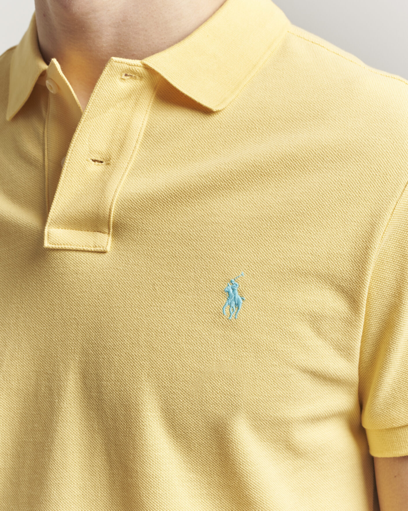 Herr | Pikéer | Polo Ralph Lauren | Slim Fit Polo Empire Yellow