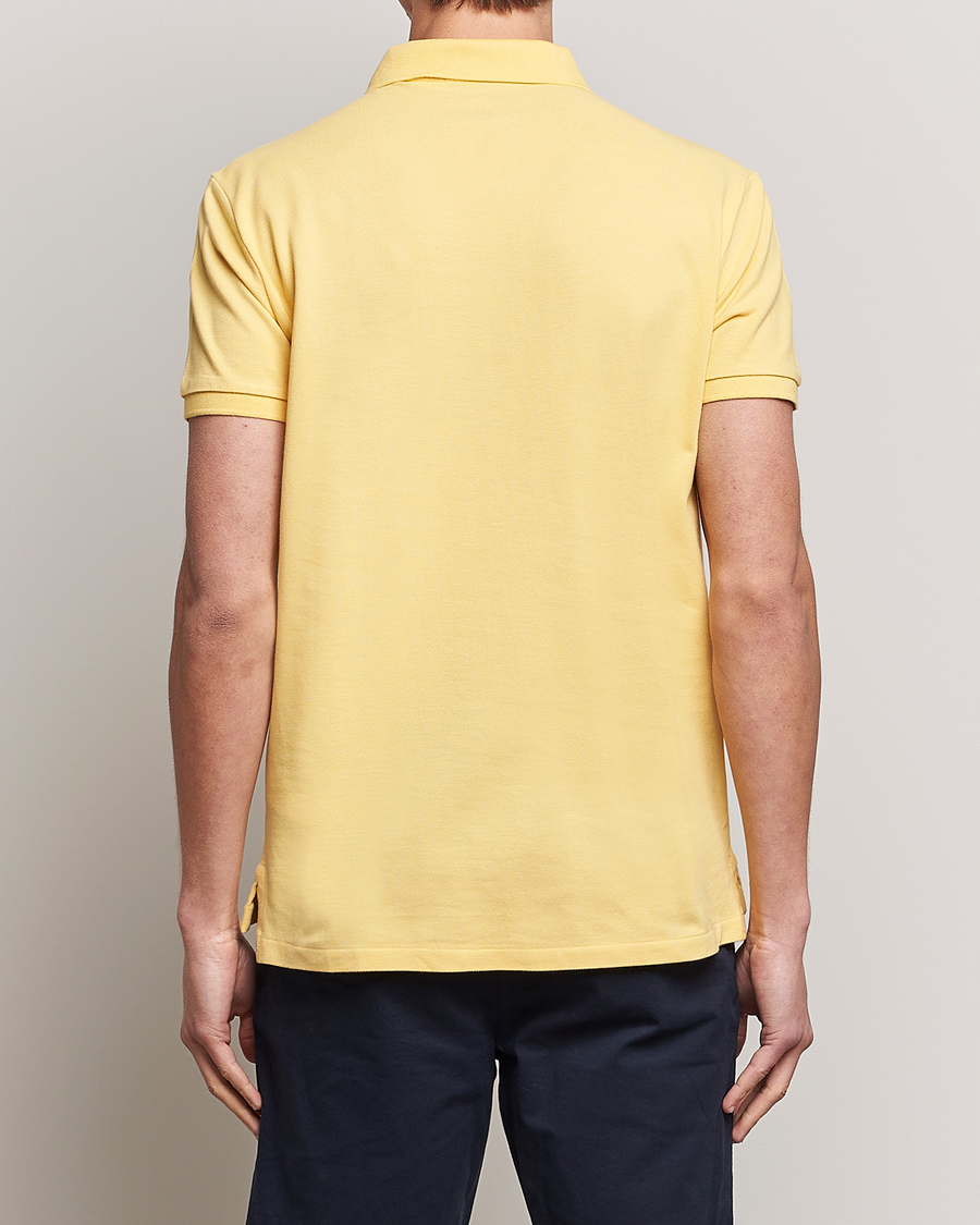 Herr | Pikéer | Polo Ralph Lauren | Custom Slim Fit Polo Corn Yellow