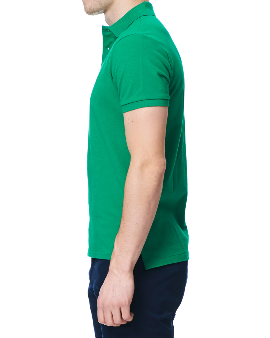 Herr | Pikéer | Polo Ralph Lauren | Custom Slim Fit Polo Chroma Green