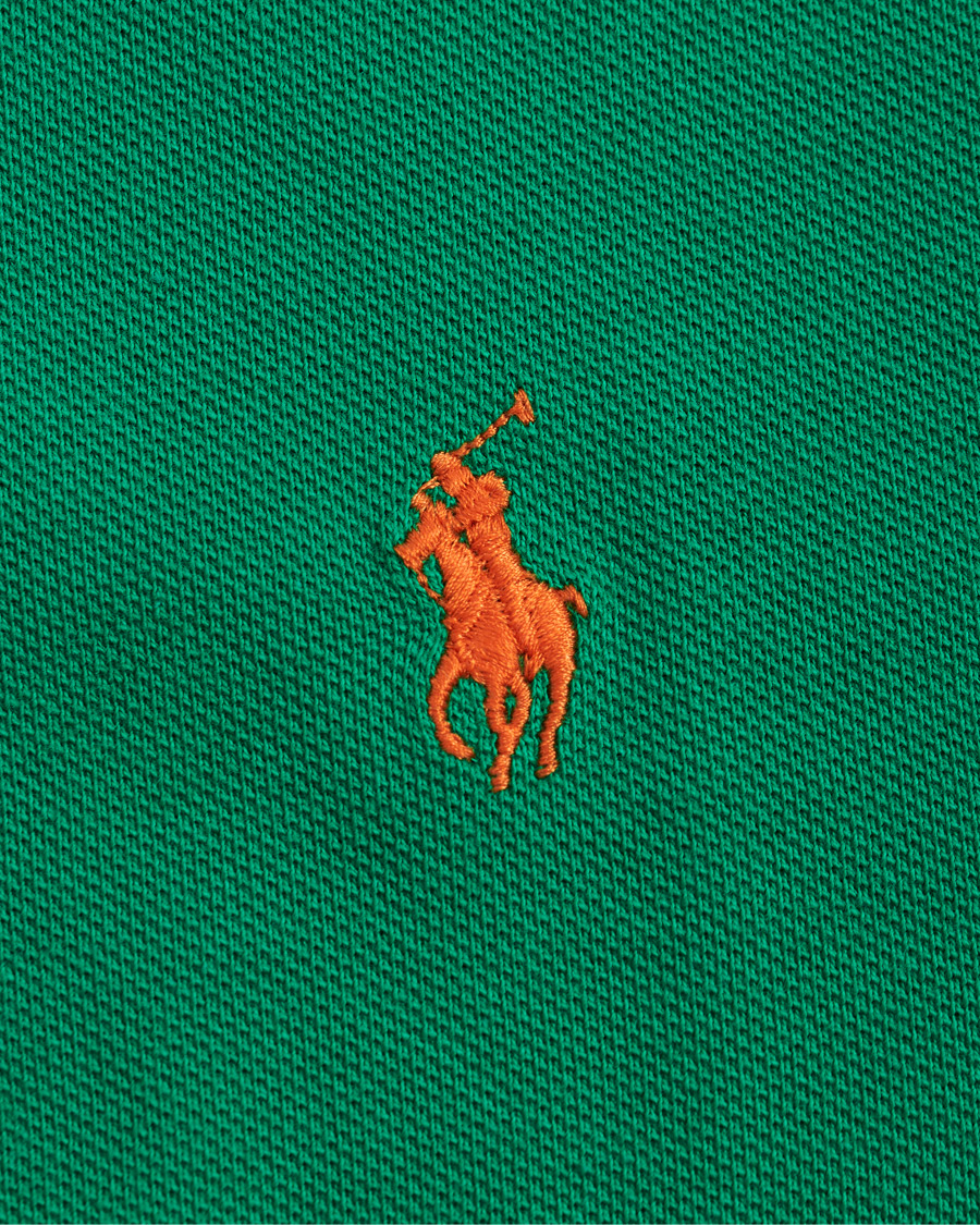 Herr | Pikéer | Polo Ralph Lauren | Custom Slim Fit Polo Chroma Green