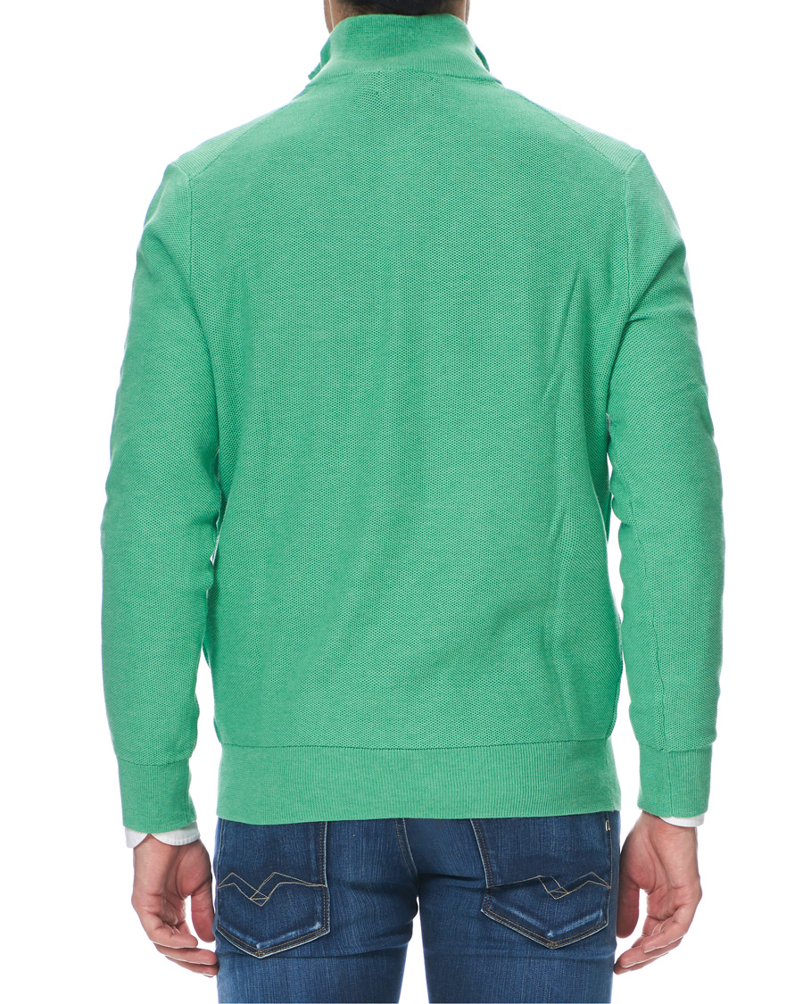 Herr | Tröjor | Polo Ralph Lauren | Texture Half Zip Green Heather