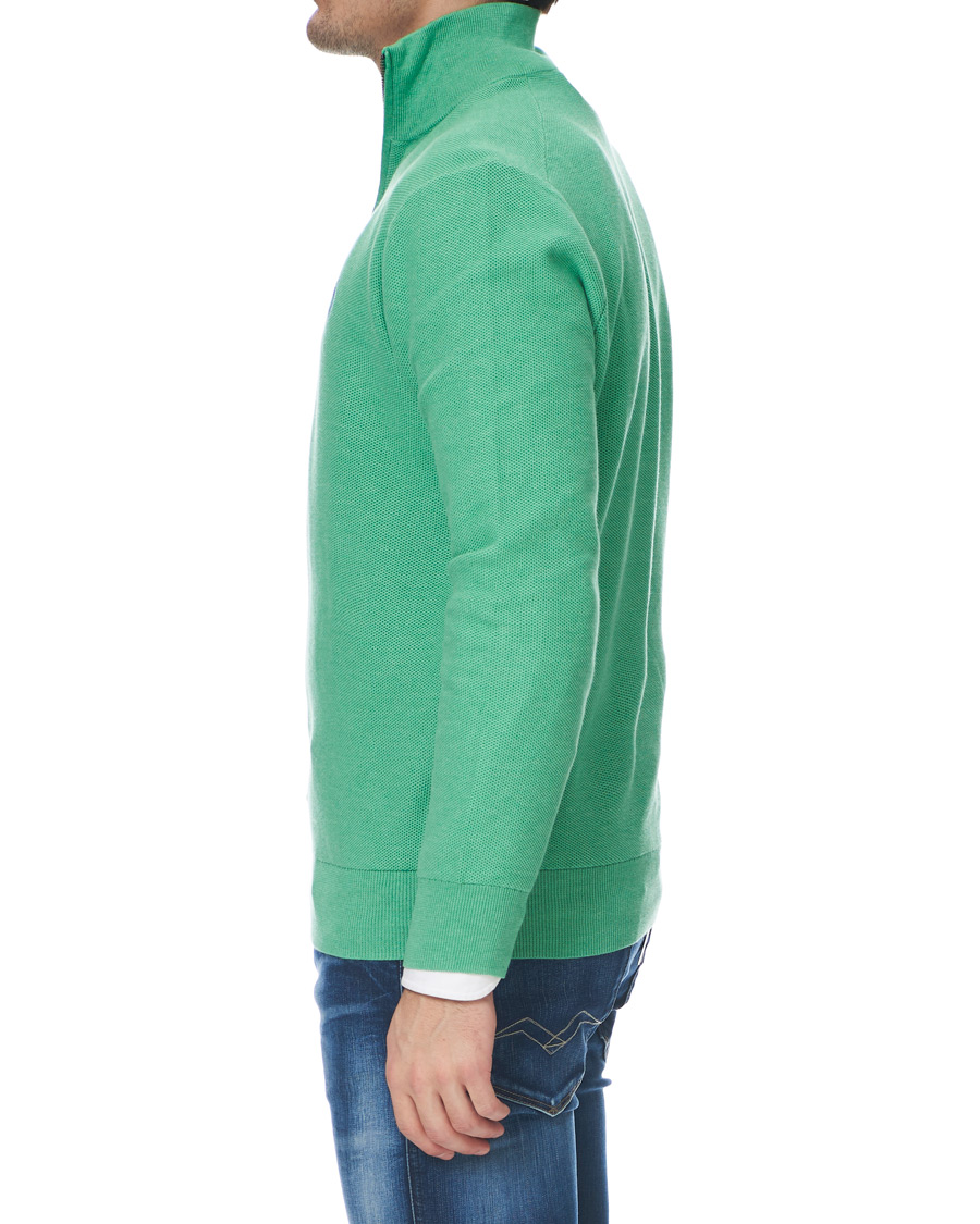 Herr | Tröjor | Polo Ralph Lauren | Texture Half Zip Green Heather