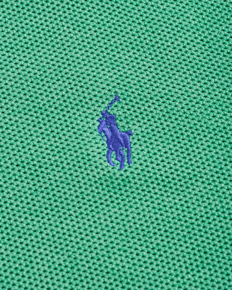 Herr | Tröjor | Polo Ralph Lauren | Texture Half Zip Green Heather