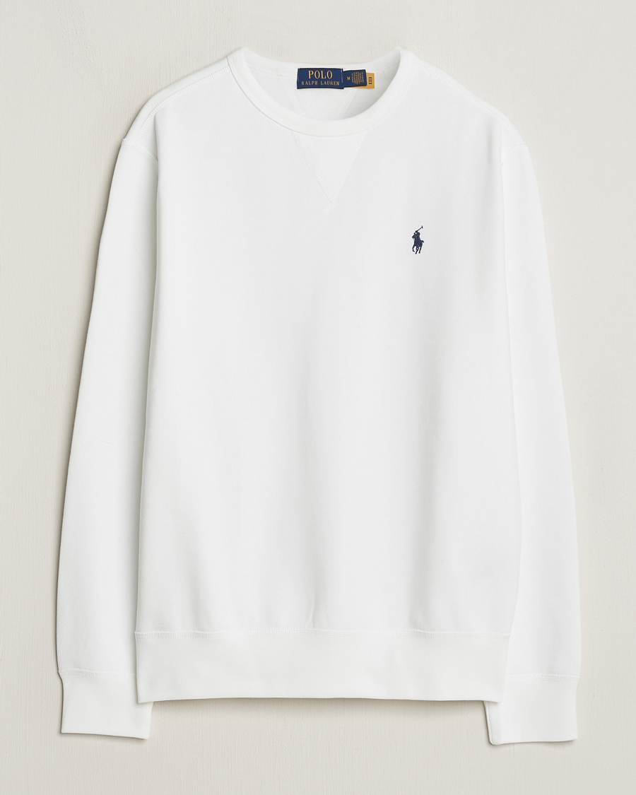 Herr | Tröjor | Polo Ralph Lauren | Crew Neck Sweatshirt White
