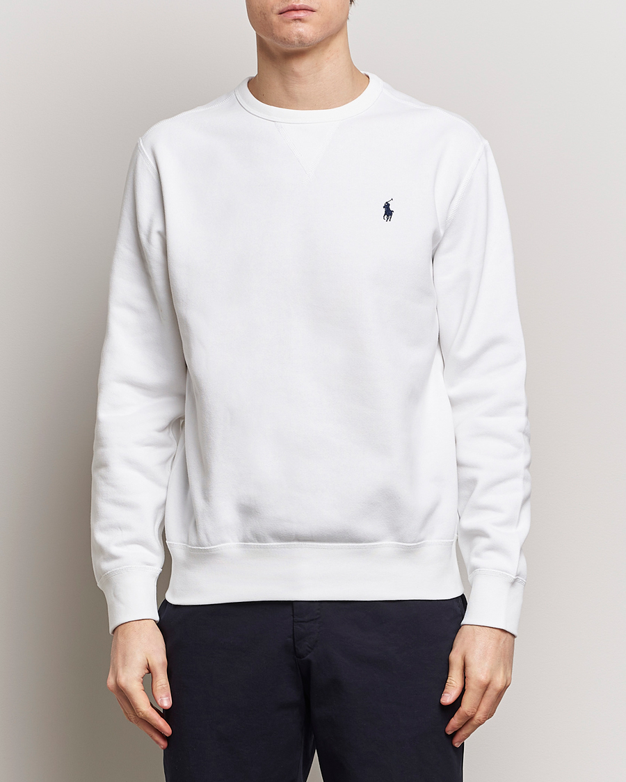Herr | Sweatshirts | Polo Ralph Lauren | Crew Neck Sweatshirt White