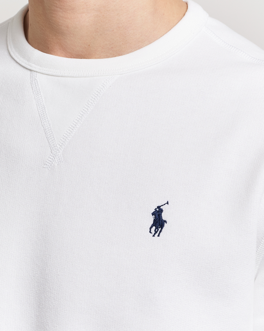 Herr | Tröjor | Polo Ralph Lauren | Crew Neck Sweatshirt White