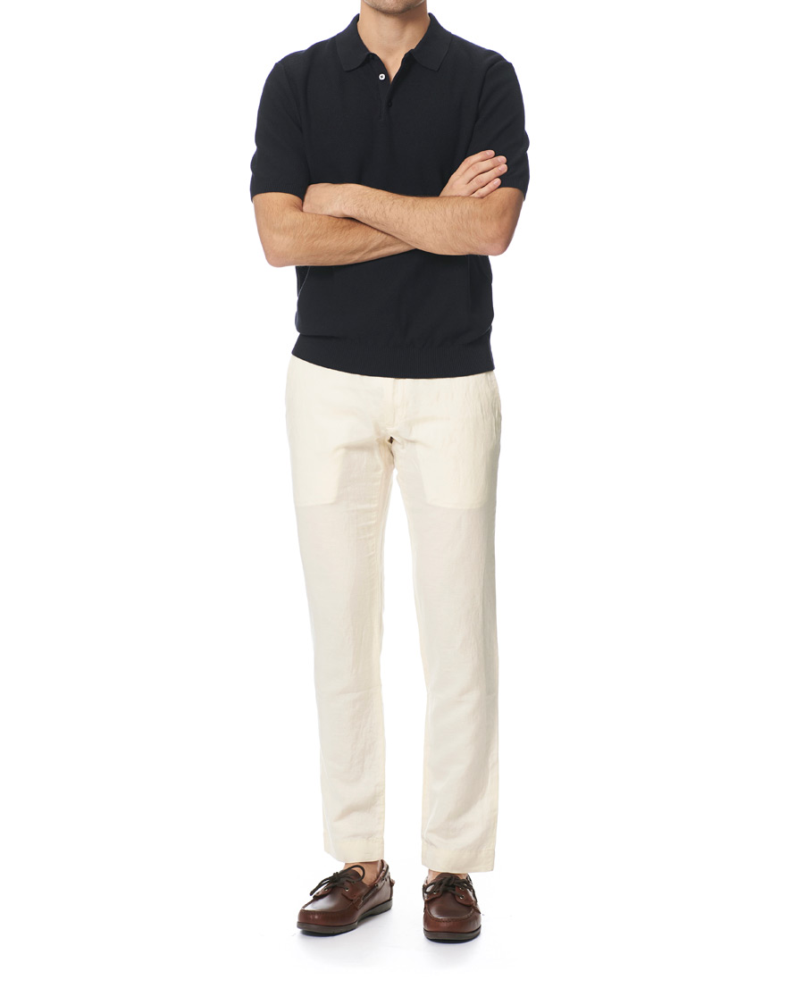 Herr | Byxor | Polo Ralph Lauren | Newport Linen Trousers Andover Cream