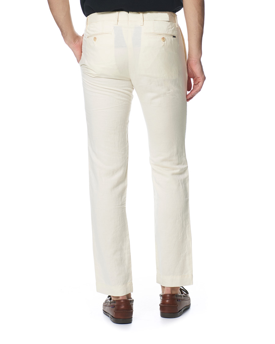 Herr | Byxor | Polo Ralph Lauren | Newport Linen Trousers Andover Cream