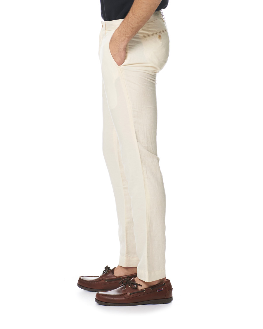 Herr | Byxor | Polo Ralph Lauren | Newport Linen Trousers Andover Cream