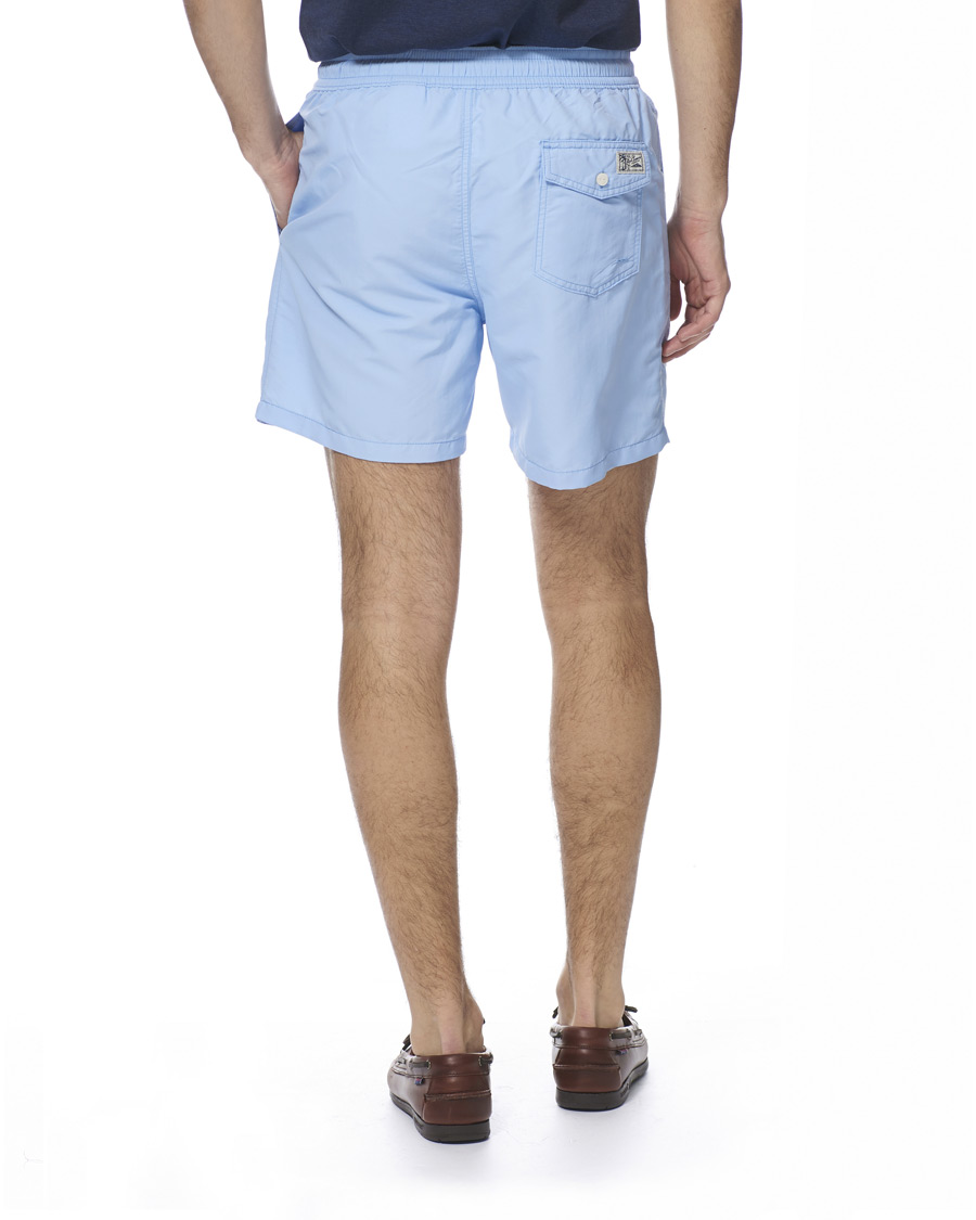 Herr | Badbyxor | Polo Ralph Lauren | Traveler Boxer Swimshorts Baby Blue
