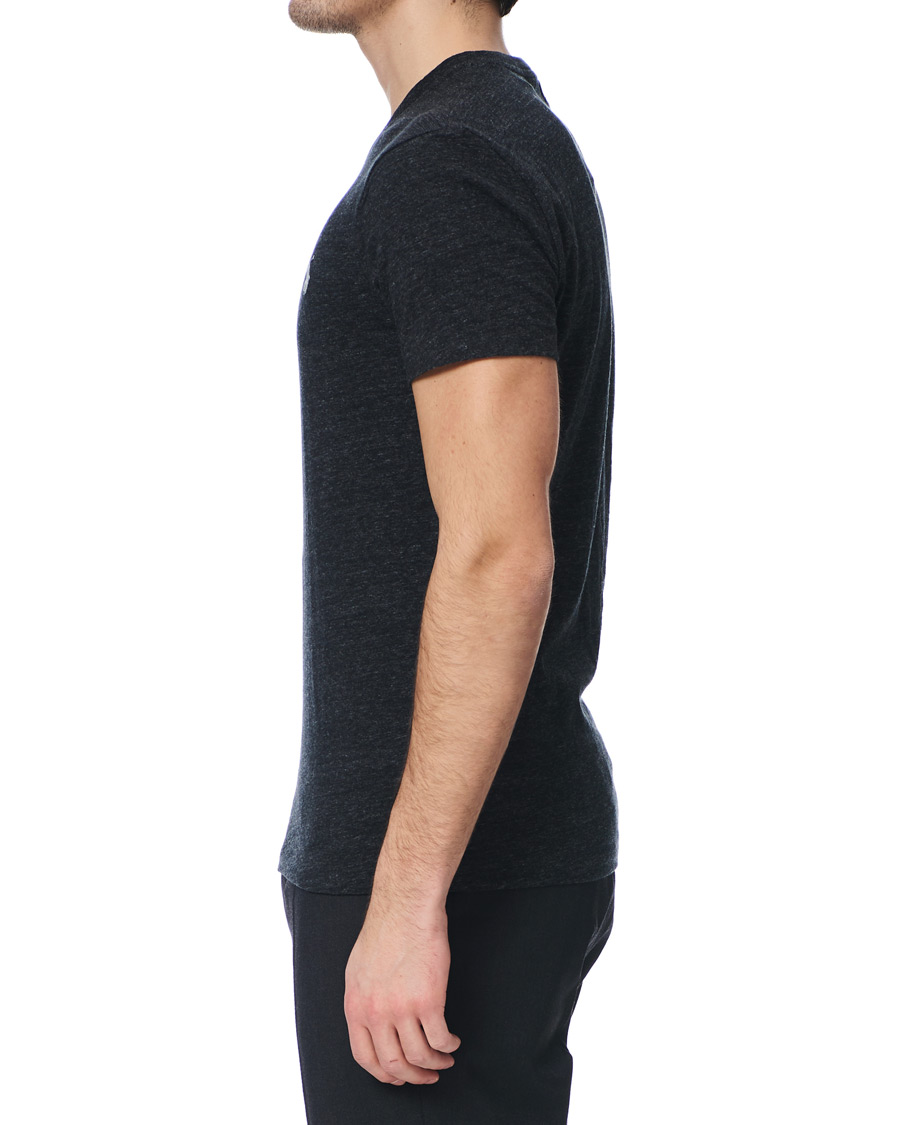 Herr | T-Shirts | Polo Ralph Lauren | V-Neck Tee Black Marl Heather
