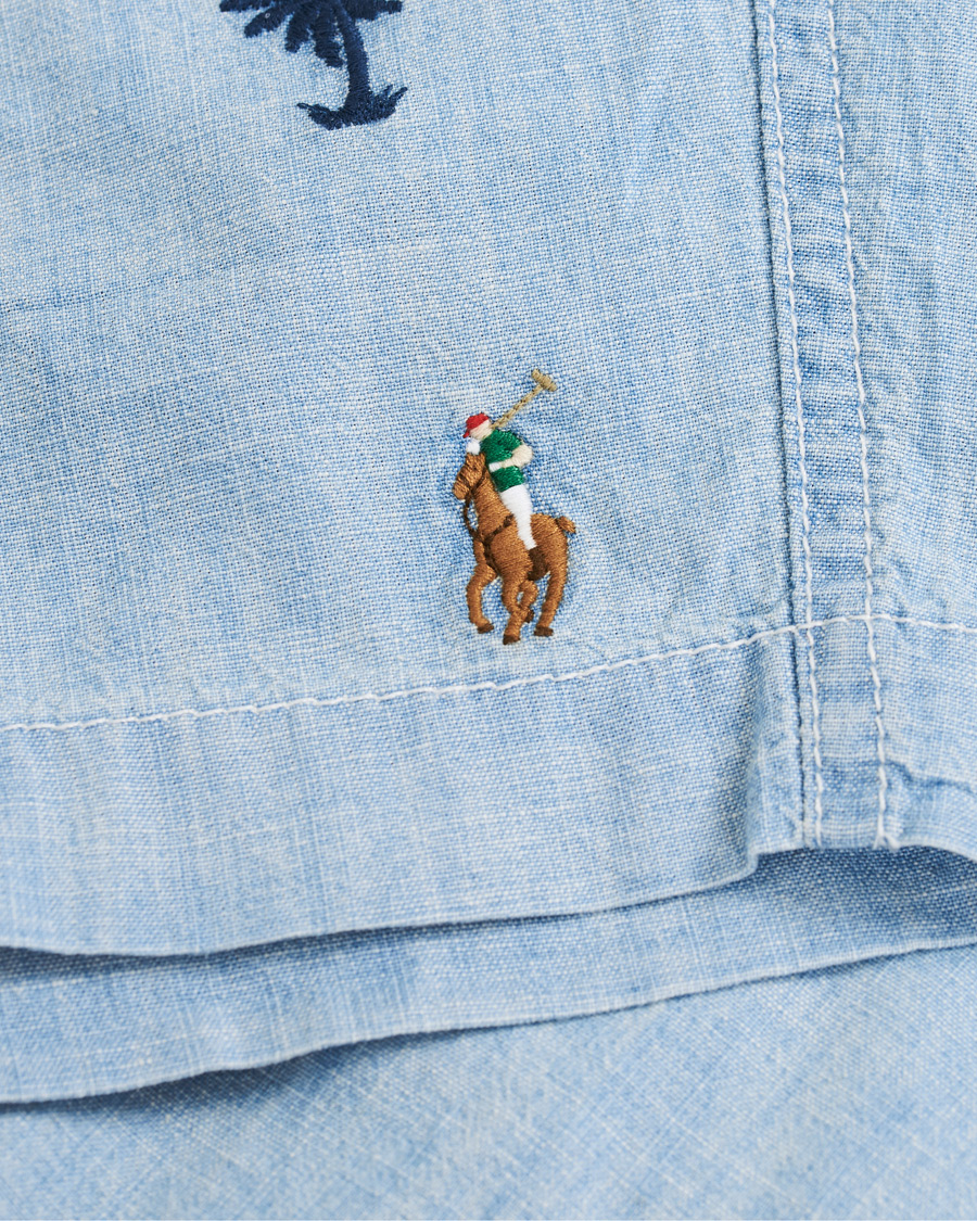 Herr | Shorts | Polo Ralph Lauren | Prepster Printed Shorts Chambray