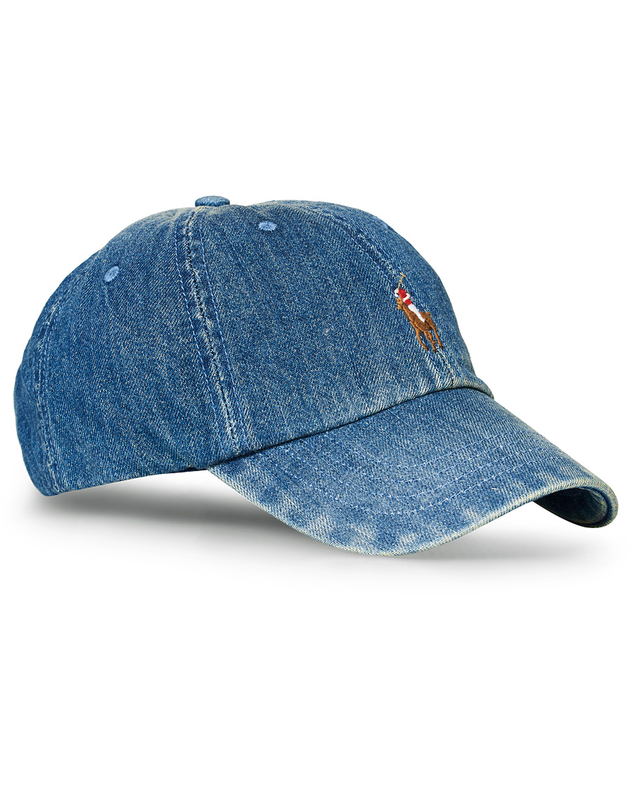 Herr | Polo Ralph Lauren Denim Cap Light Wash Denim | Polo Ralph Lauren | Denim Cap Light Wash Denim