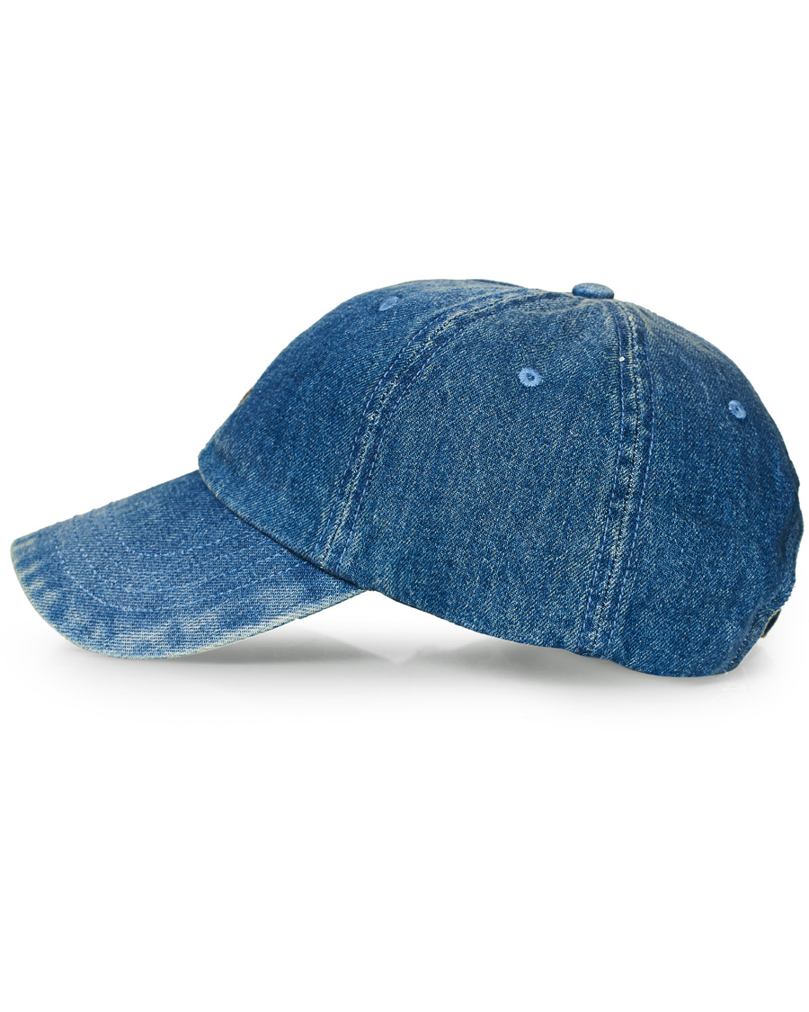 Herr | Polo Ralph Lauren Denim Cap Light Wash Denim | Polo Ralph Lauren | Denim Cap Light Wash Denim