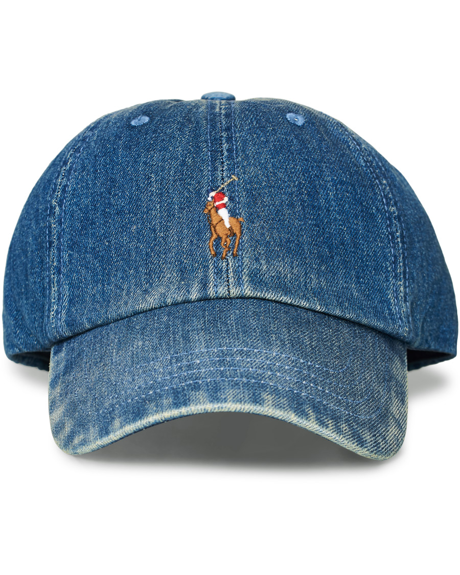 Herr | Polo Ralph Lauren Denim Cap Light Wash Denim | Polo Ralph Lauren | Denim Cap Light Wash Denim