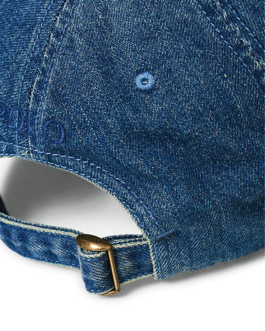 Herr | Polo Ralph Lauren Denim Cap Light Wash Denim | Polo Ralph Lauren | Denim Cap Light Wash Denim