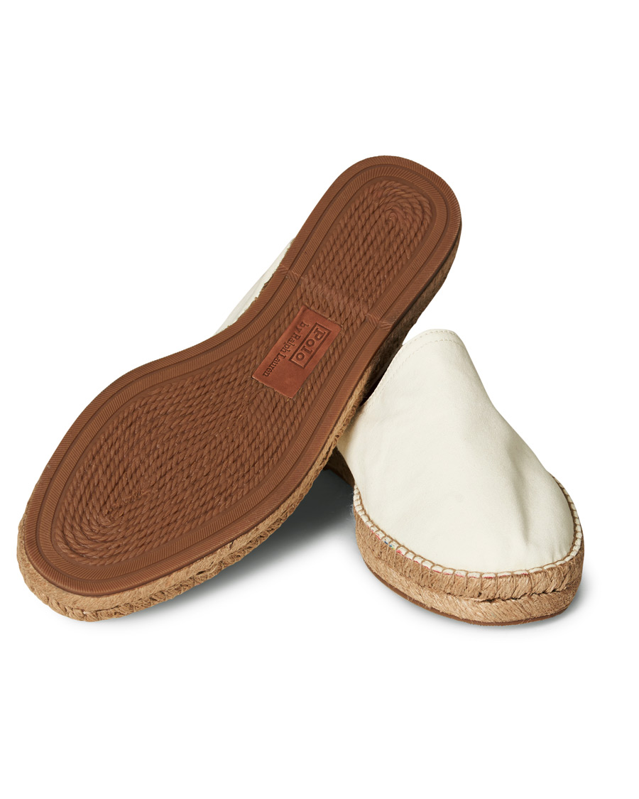 Herr | Polo Ralph Lauren Cevio Washed Canvas Espandrilles Creme | Polo Ralph Lauren | Cevio Washed Canvas Espandrilles Creme