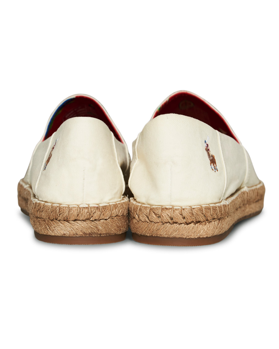Herr | Polo Ralph Lauren Cevio Washed Canvas Espandrilles Creme | Polo Ralph Lauren | Cevio Washed Canvas Espandrilles Creme