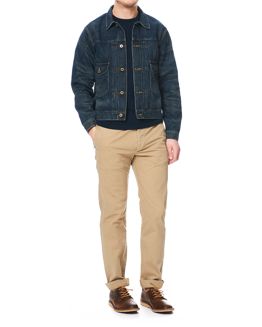 Herr | Jackor | RRL | Cowboy Denim Jacket Irondale Wash