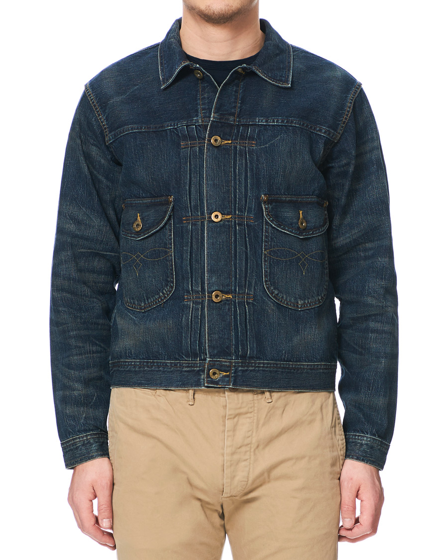 Herr | Jackor | RRL | Cowboy Denim Jacket Irondale Wash