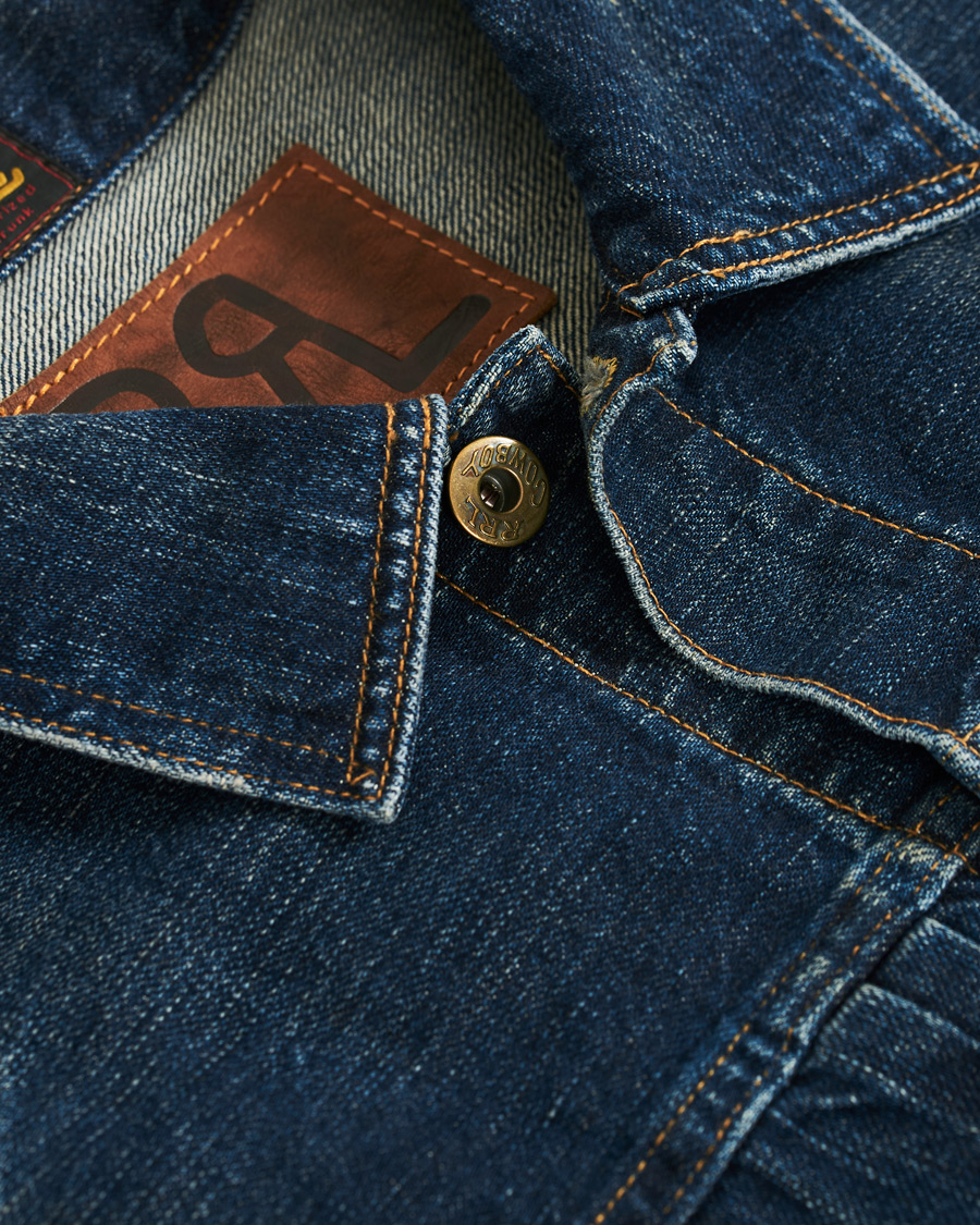 Herr | Jackor | RRL | Cowboy Denim Jacket Irondale Wash