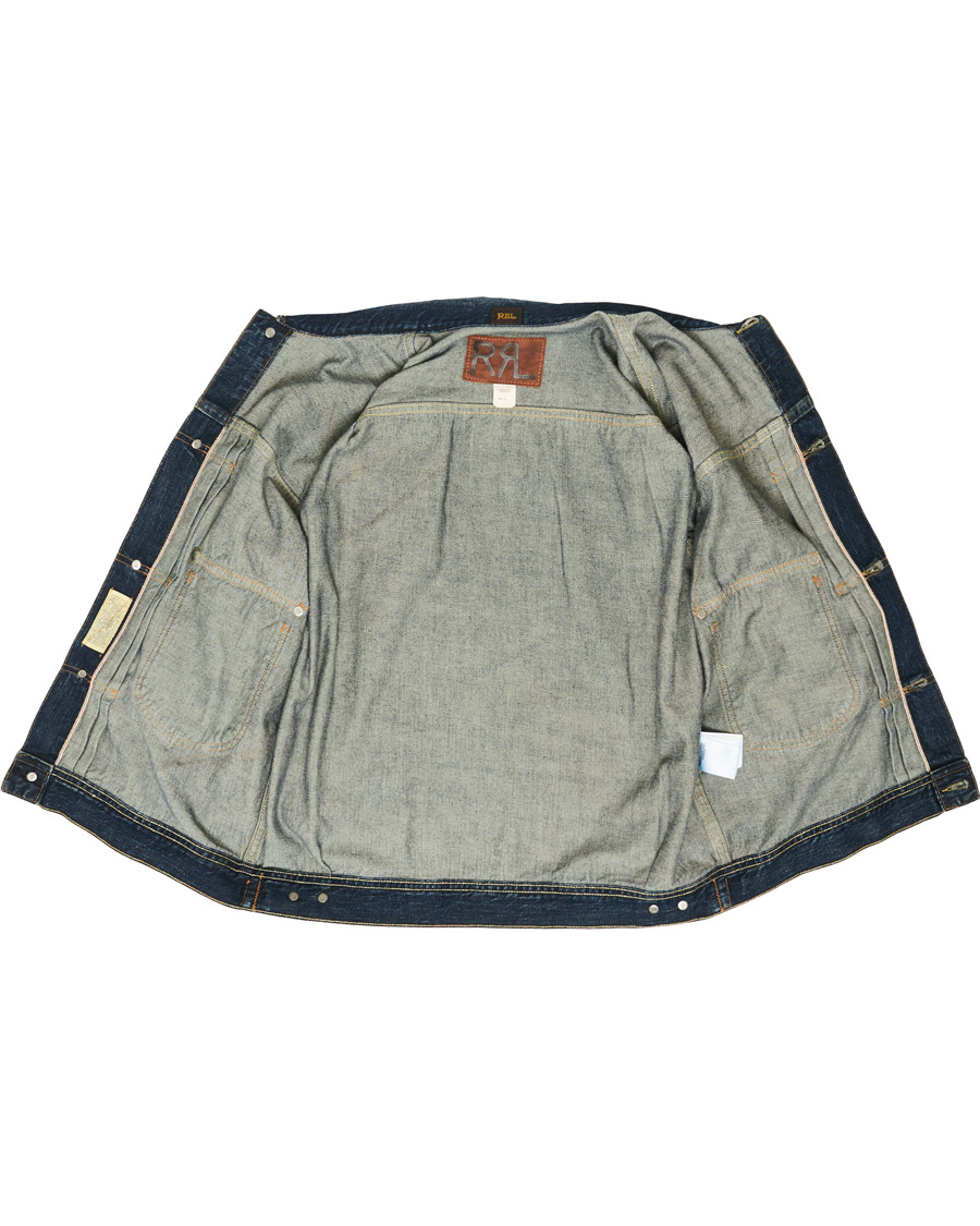 Herr | Jackor | RRL | Cowboy Denim Jacket Irondale Wash