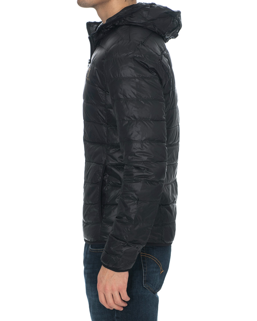 Herr | Jackor | EA7 | Train Core Light Down Hoodie Jacket Black/Gold