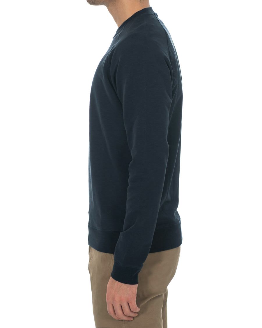 Herr | Tröjor | NN07 | Robin Logo Crew Neck Sweatshirt Navy
