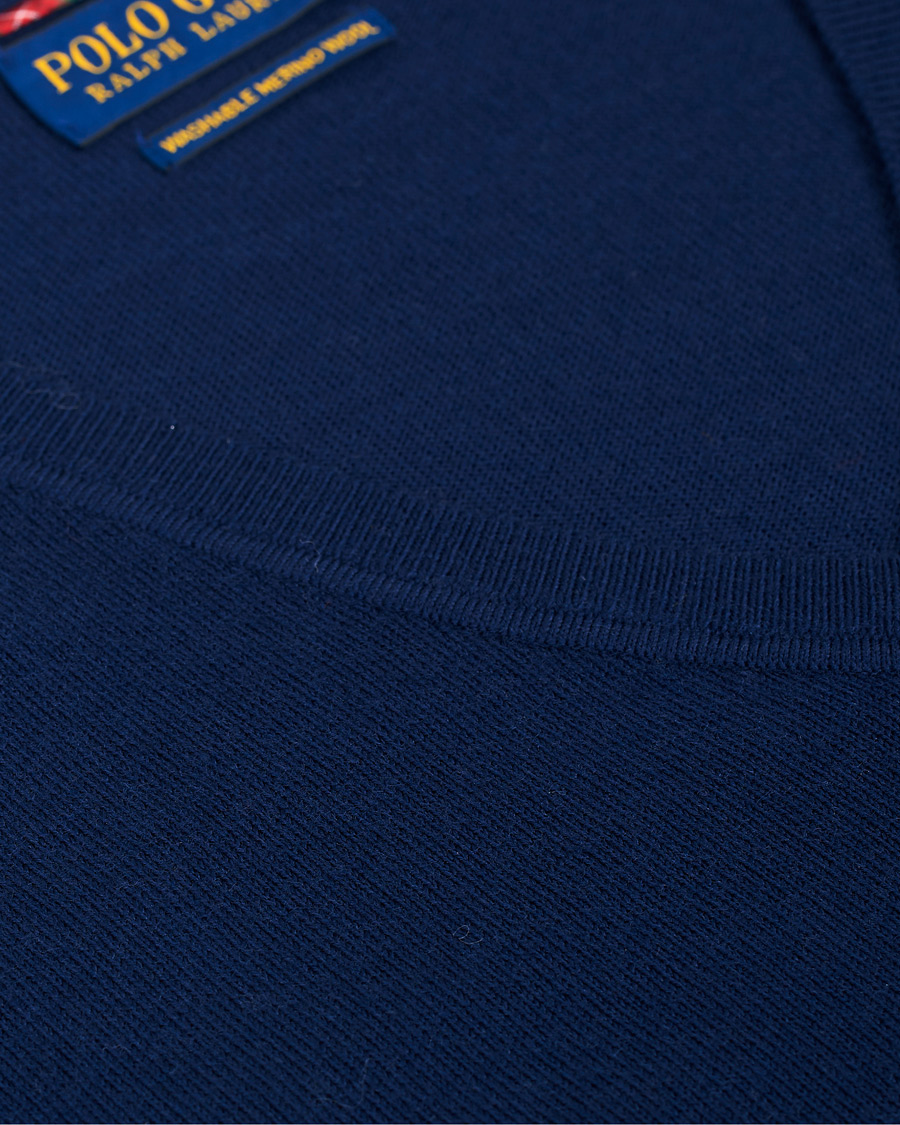 Herr | Tröjor | Polo Ralph Lauren Golf | Merino Wool Sweater French Navy