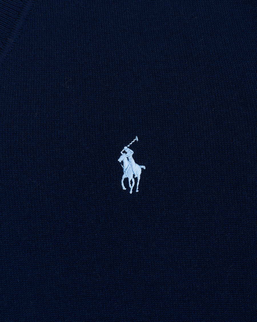 Herr | Tröjor | Polo Ralph Lauren Golf | Merino Wool Sweater French Navy