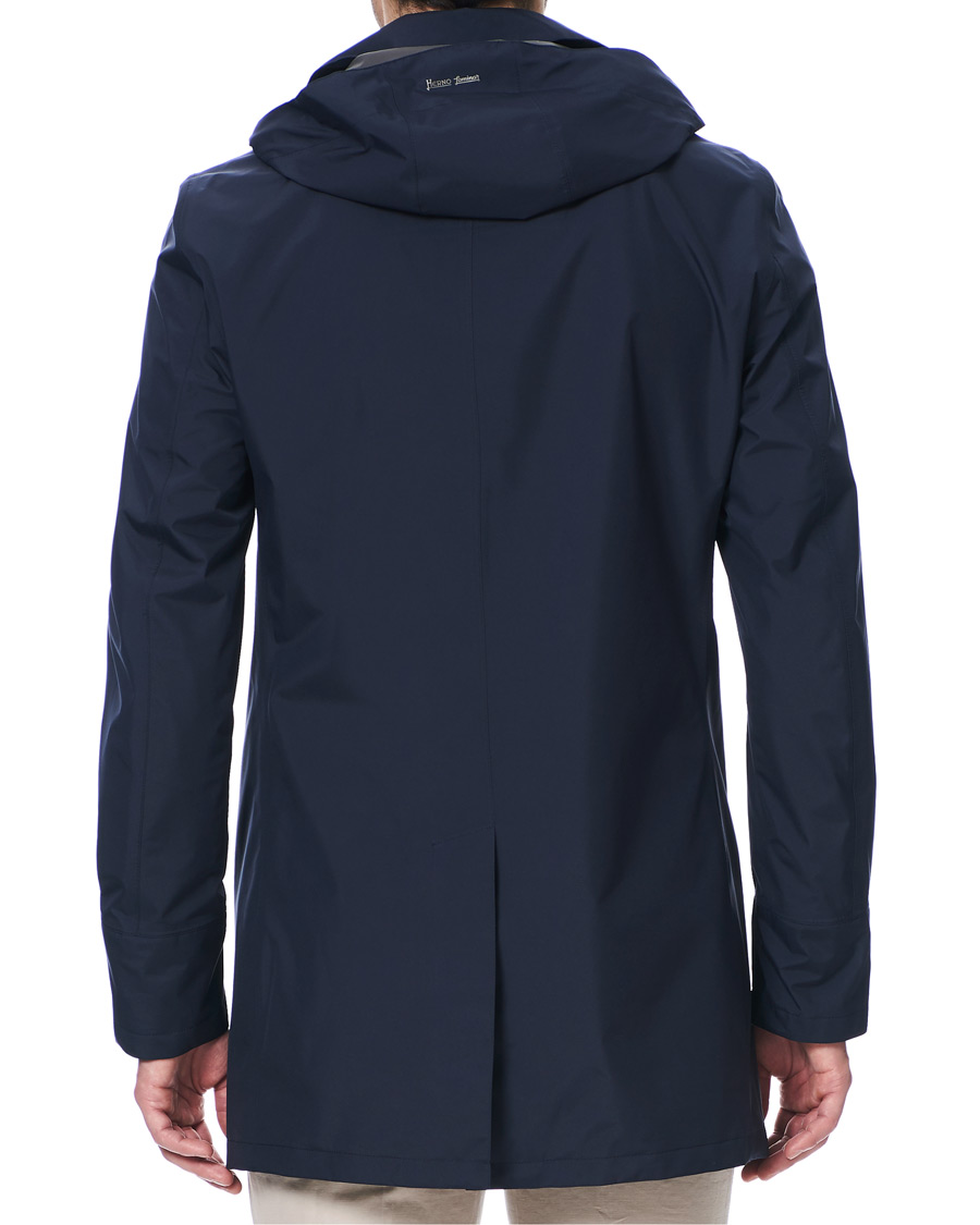 Herr | Jackor | Herno | Laminar Waterproof Gore Tex Coat Deep Blue