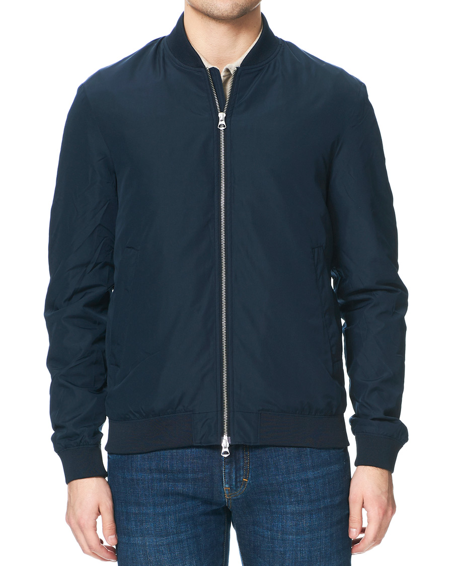 Herr | Jackor | J.Lindeberg | Thom Gravity Bomber Jacket Navy