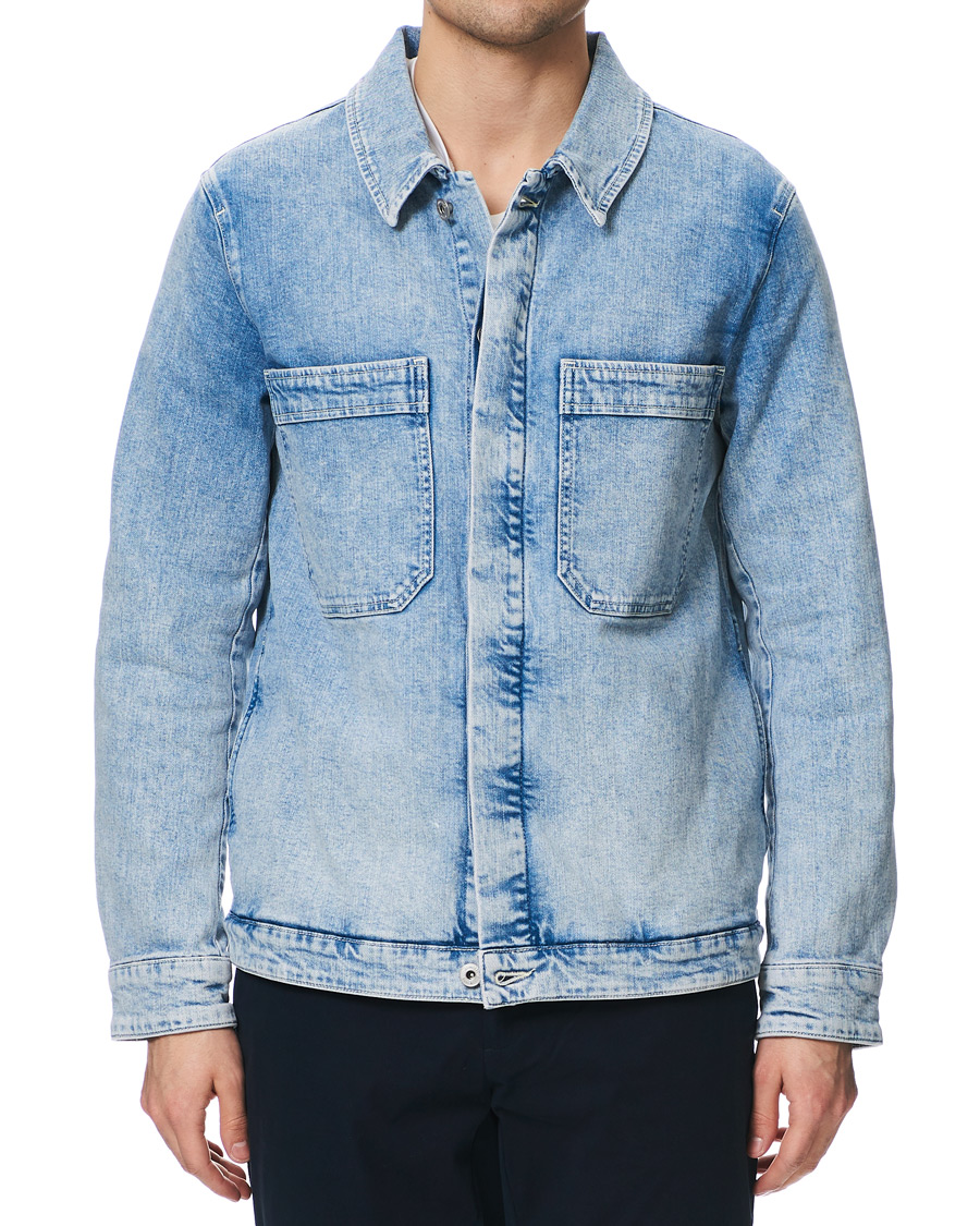 Herr | Jackor | J.Lindeberg | Cam Epic Denim Jacket Light Wash