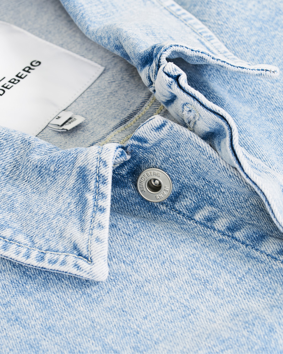 Herr | Jackor | J.Lindeberg | Cam Epic Denim Jacket Light Wash