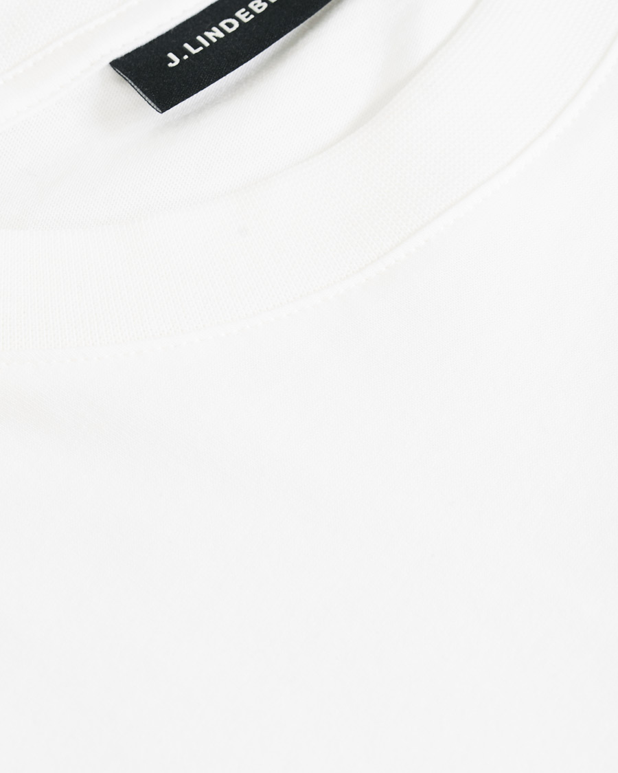 Herr | T-Shirts | J.Lindeberg | Dale Distinct Future Archive Crew Neck Tee White