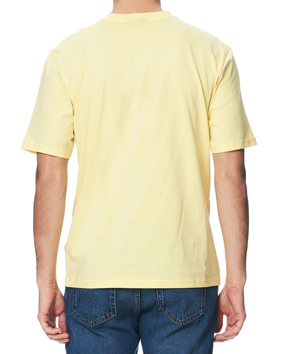 Herr | T-Shirts | J.Lindeberg | Dale Distinct Future Archive Crew Neck Tee Yellow
