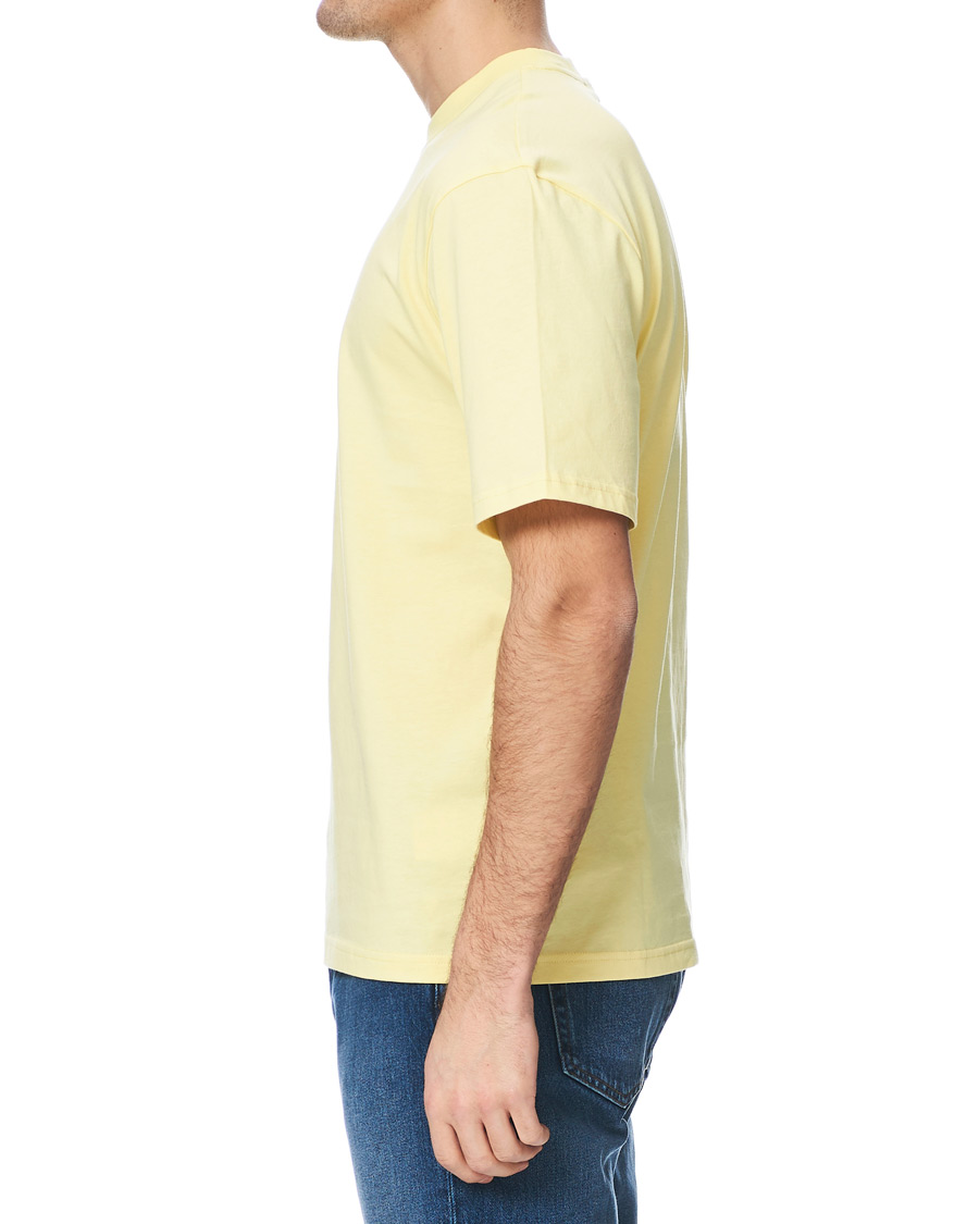 Herr | T-Shirts | J.Lindeberg | Dale Distinct Future Archive Crew Neck Tee Yellow