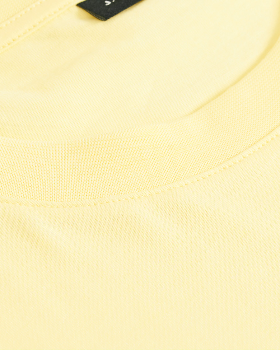 Herr | T-Shirts | J.Lindeberg | Dale Distinct Future Archive Crew Neck Tee Yellow
