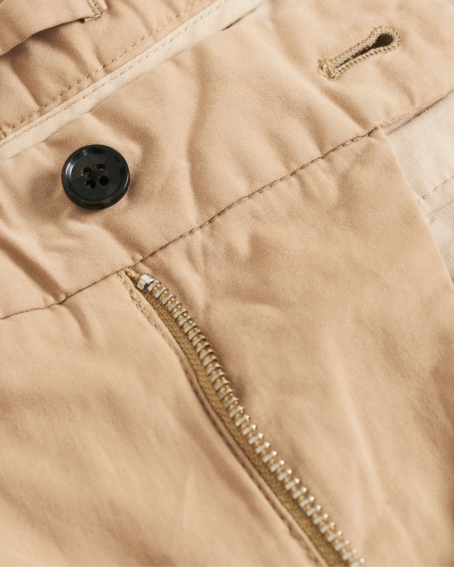 Herr | Byxor | J.Lindeberg | Chaze Super Satin Stretch Chinos Beige