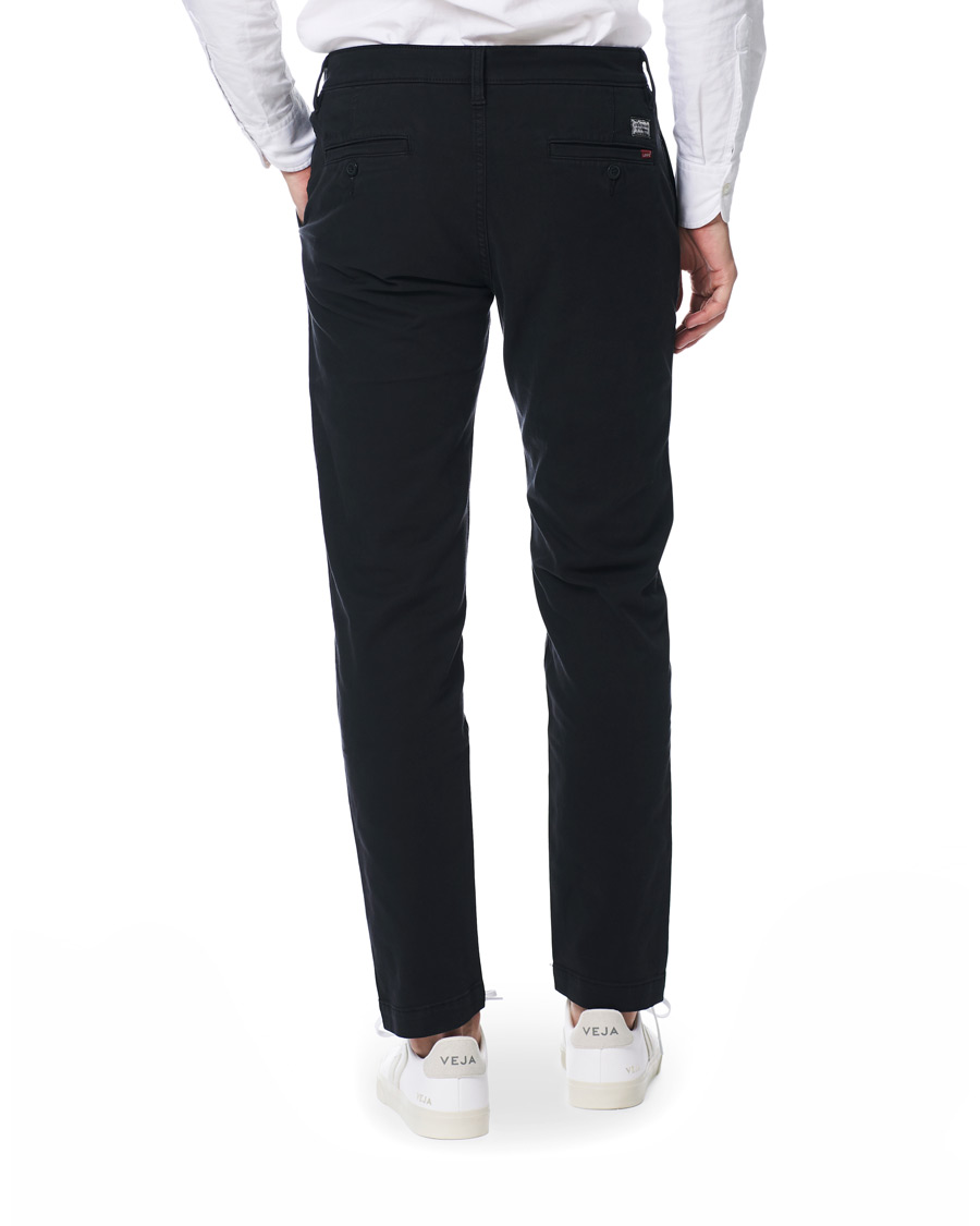 Herr | Byxor | Levi's | Garment Dyed Stretch Chino Mineral Black