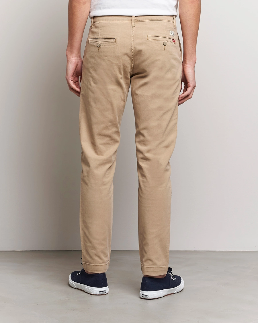 Herr | Levi's | Levi's | Garment Dyed Stretch Chino Beige