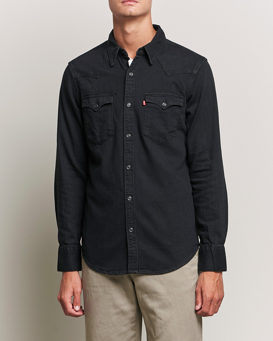 Herr | Levi's | Levi's | Barstow Western Standard Shirt Marble Black