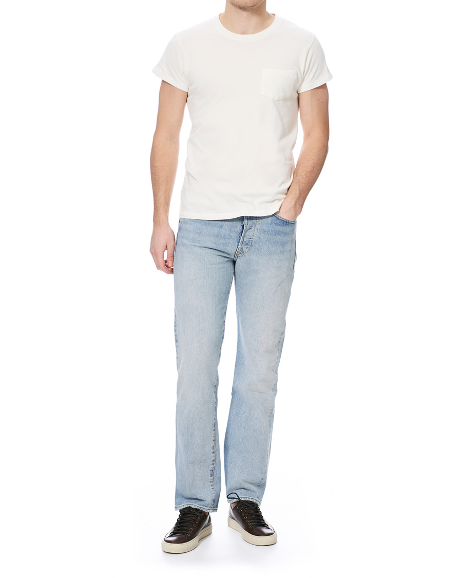 Herr | T-Shirts | Levi's Vintage Clothing | 1950´s Sportswear Crew Neck Tee White