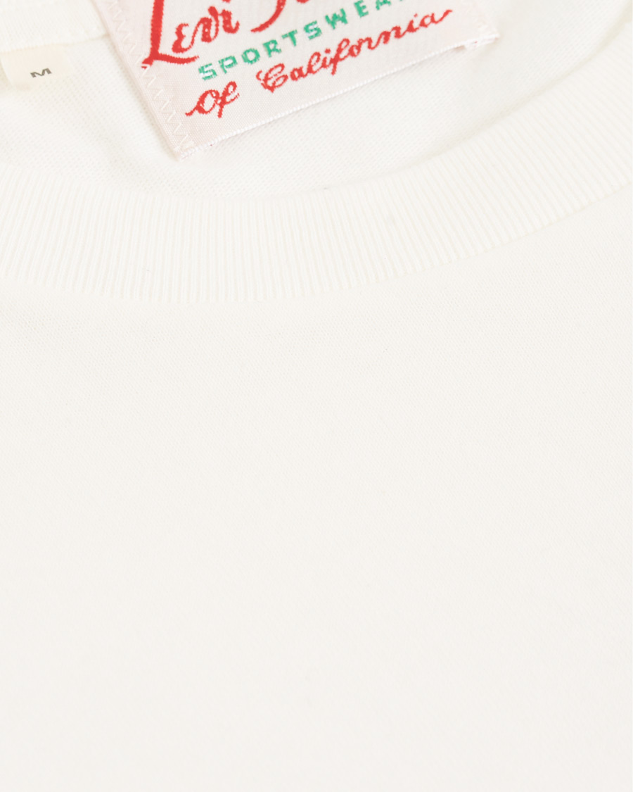 Herr | T-Shirts | Levi's Vintage Clothing | 1950´s Sportswear Crew Neck Tee White