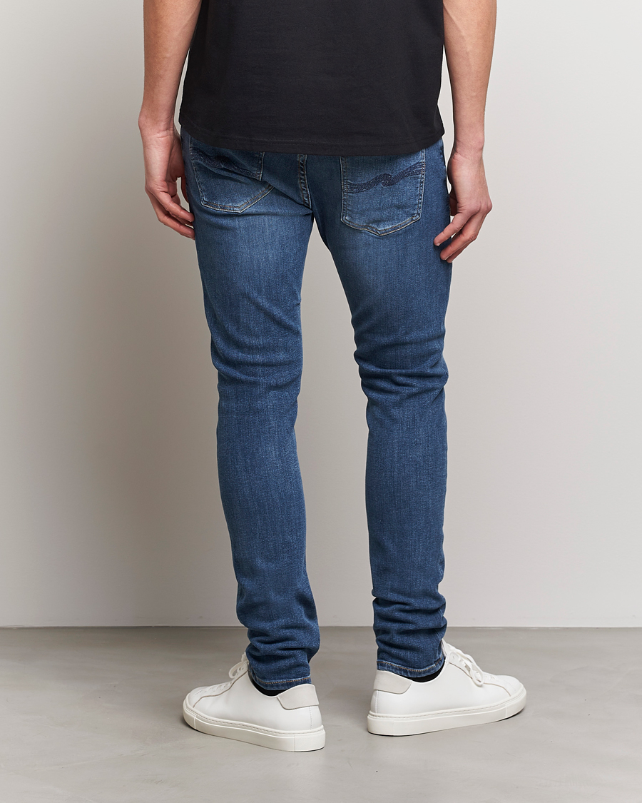 Herr | Jeans | Nudie Jeans | Tight Terry Organic Jeans Steel Navy