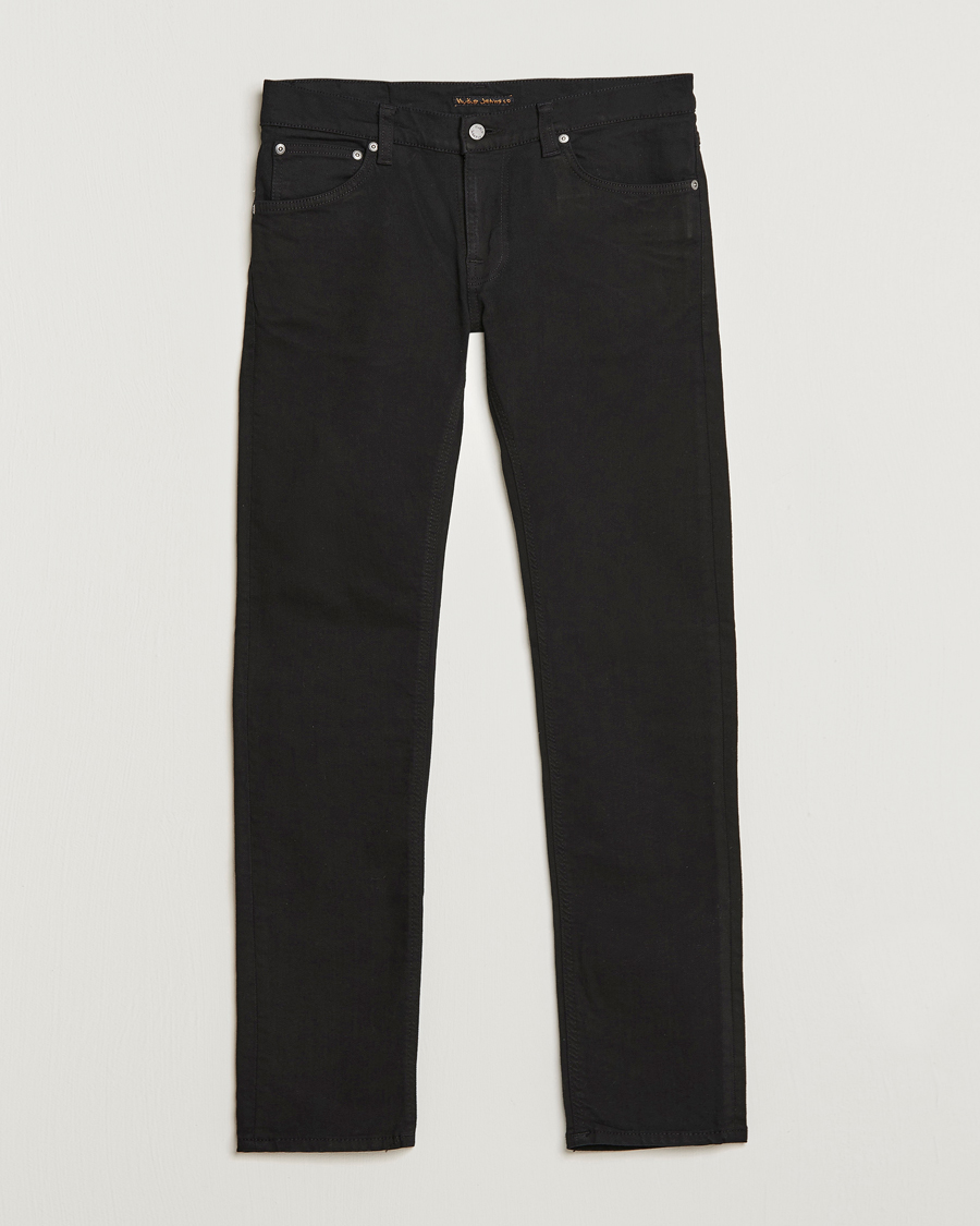 Herr | Byxor | Nudie Jeans | Tight Terry Jeans Ever Black